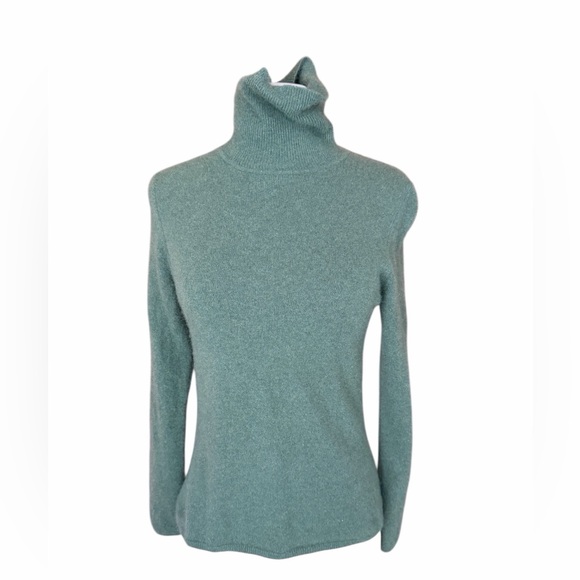 Vintage Sweaters - Late 1990s/Y2K Charter Club‎ 100% Cashmere Slim-Fit Turtleneck Sweater